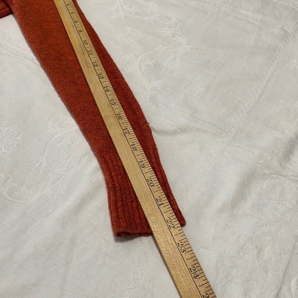 Le Chateau Women's Burnt Orange Turtleneck Tunic Sweater Size XS - Picture 9 of 11